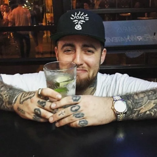 - Mac Miller | @Its_ArTina 🖤 Telegram sticker pack