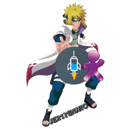 Minato Namikaze sticker 3