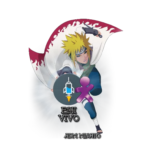 Minato Namikaze sticker 6