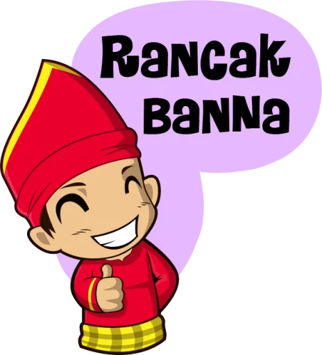 Uda Uni Minang sticker 2