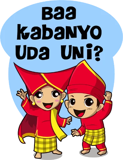 Uda Uni Minang sticker 4
