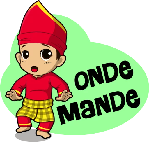Uda Uni Minang sticker 6