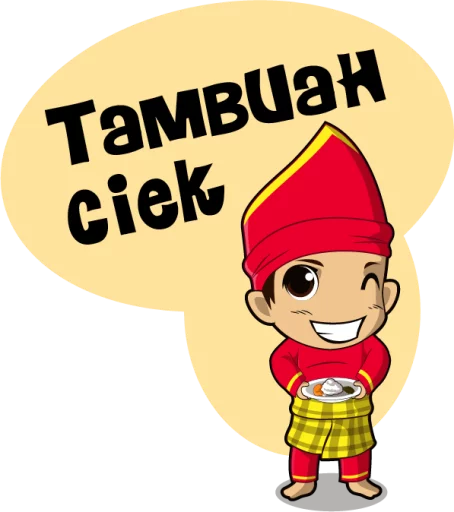 Uda Uni Minang sticker 7