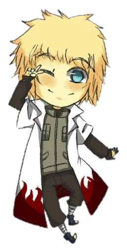 minato namikaze.saku sticker 3