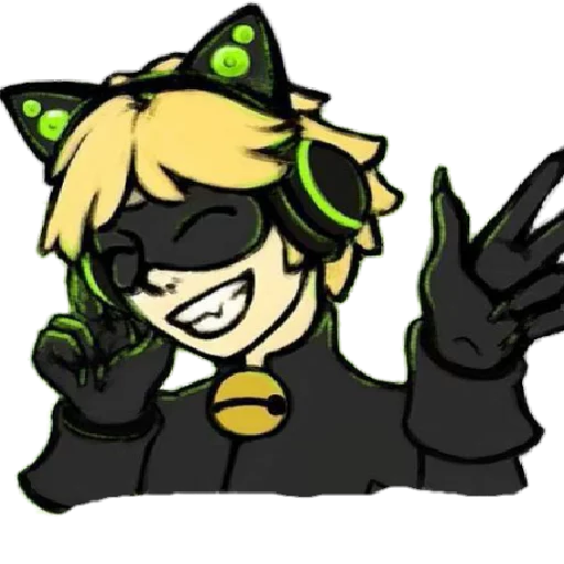 Miraculous ladybug & cat noir sticker 5