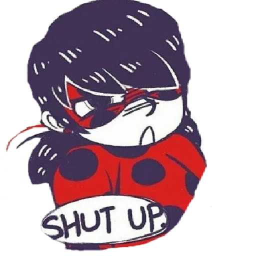 Miraculous ladybug & cat noir sticker 7