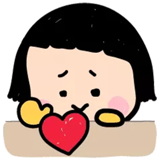 Mobile Girl MiM Telegram sticker pack