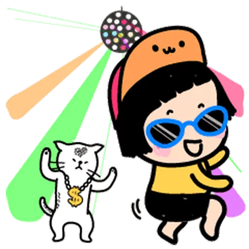 Mobile Girl MiM sticker 11