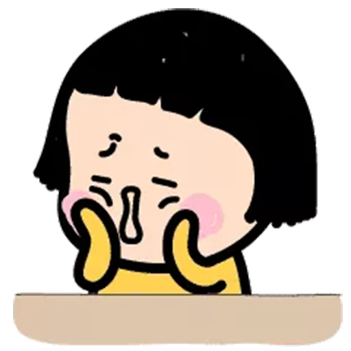 Mobile Girl MiM sticker 3