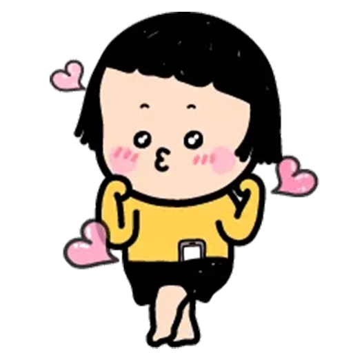Mobile Girl MiM sticker 10