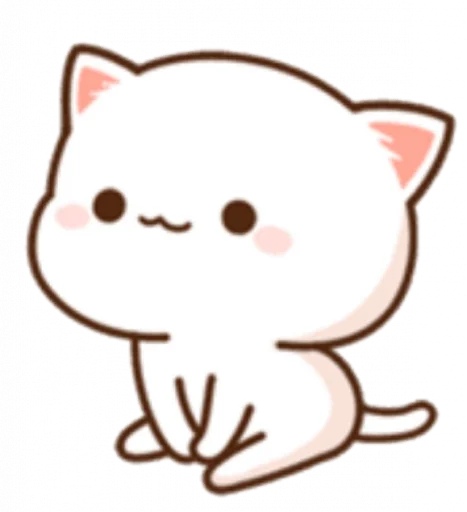 Mochi Peach Cat @SpoiledRabbits sticker 5