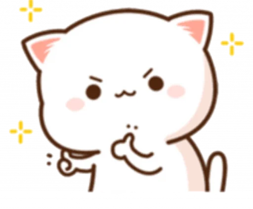 Mochi Peach Cat @SpoiledRabbits sticker 6