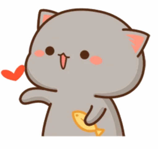 Mochi Peach Cat 2 @SpoiledRabbits Telegram sticker pack