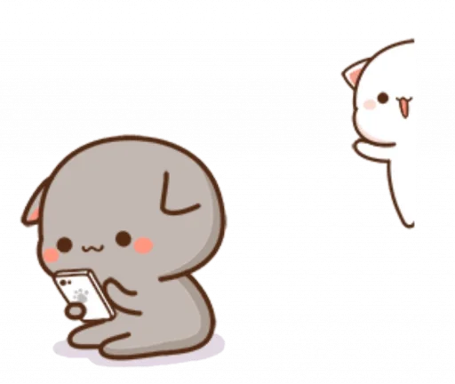 Mochi Peach Cat 2 @SpoiledRabbits sticker 3