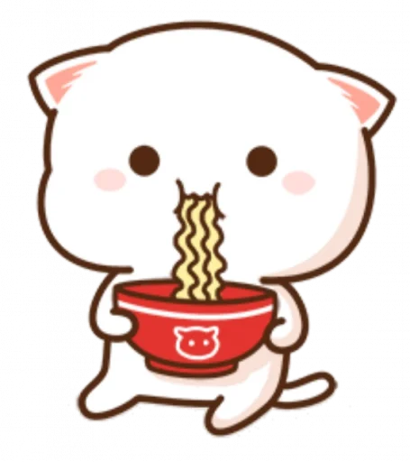 Mochi Peach Cat 2 @SpoiledRabbits sticker 10
