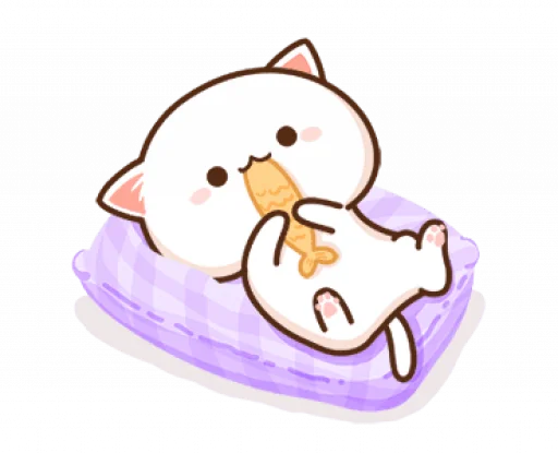 Mochi–Mochi Peach Cat sticker 6