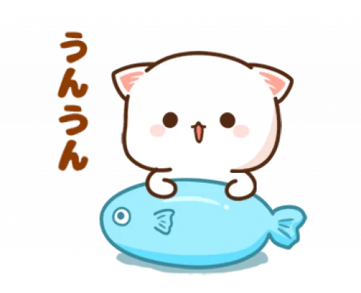 Mochi–Mochi Peach Cat sticker 9