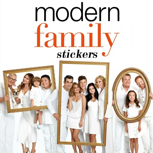 ModernFamily Telegram sticker pack