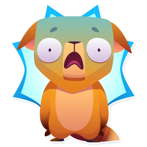 Moka the Dog sticker 4