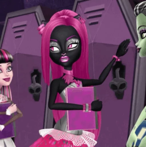 Monster High Telegram sticker pack