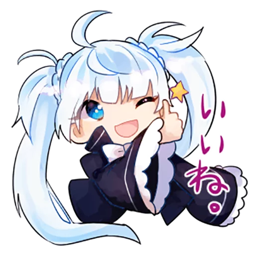 Moon Rabbit sticker 11