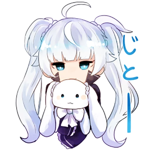 Moon Rabbit sticker 10