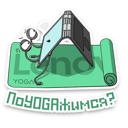 Mr. Yoga sticker 11
