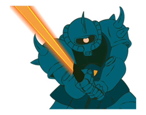 Mobile Suit Gundam sticker 11