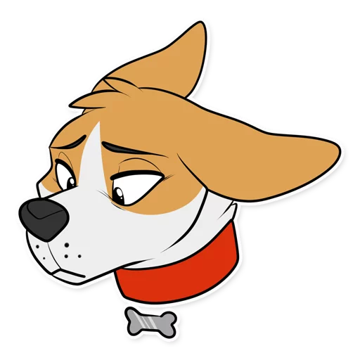 Corgi by Muzz sticker 5