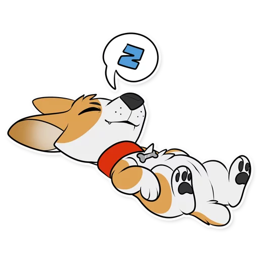 Corgi by Muzz sticker 8