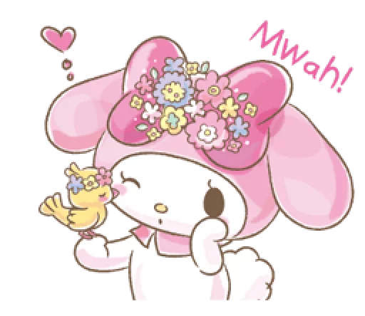 My Melody Too Cute sticker 2