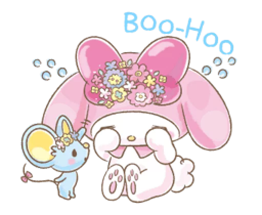 My Melody Too Cute sticker 3