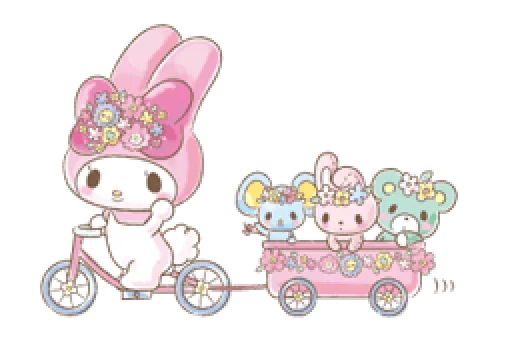 My Melody Too Cute sticker 4