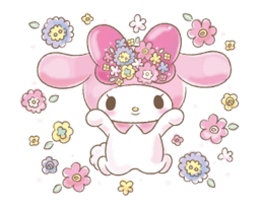 My Melody Too Cute sticker 7