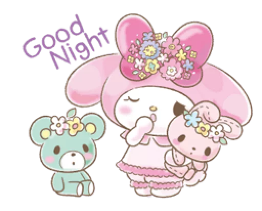 My Melody Too Cute sticker 8