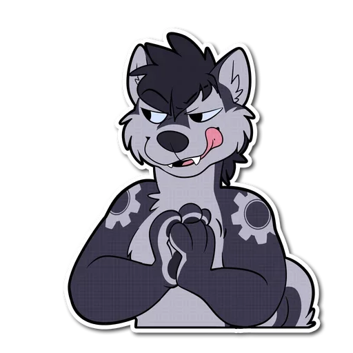 Kuki's NaL Dog Comp 1 Telegram sticker pack