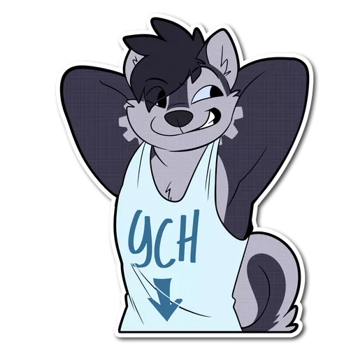 Kuki's NaL Dog Comp 1 sticker 2