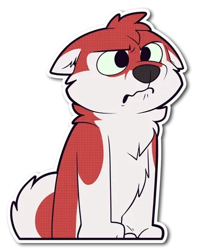 Kuki's NaL Dog Comp 1 sticker 12