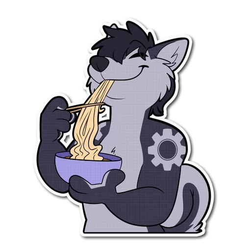 Kuki's NaL Dog Comp 1 sticker 5