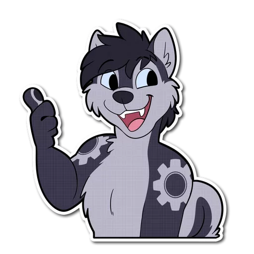 Kuki's NaL Dog Comp 1 sticker 6