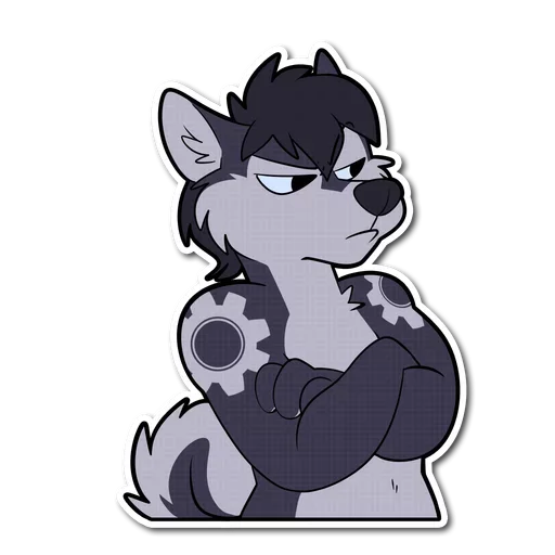 Kuki's NaL Dog Comp 1 sticker 8