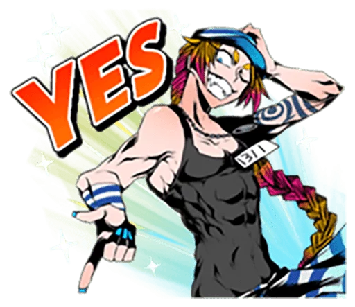 Nanbaka sticker 2