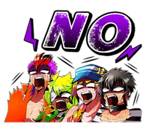 Nanbaka sticker 3