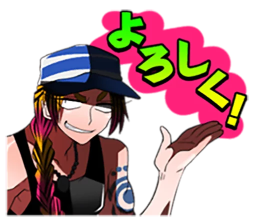 Nanbaka sticker 4