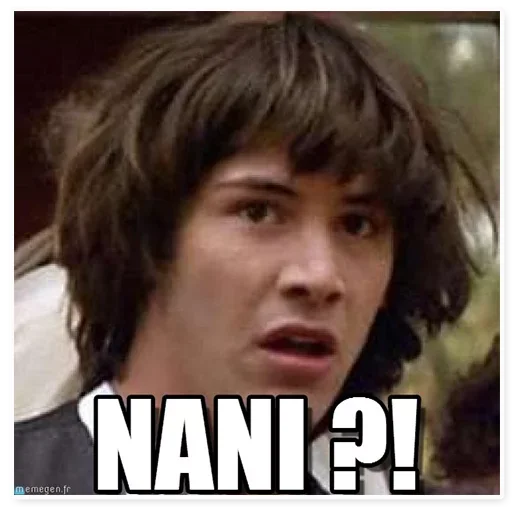 N-Nani?! Meme Mega Pack (by @zumbertinho) sticker 5