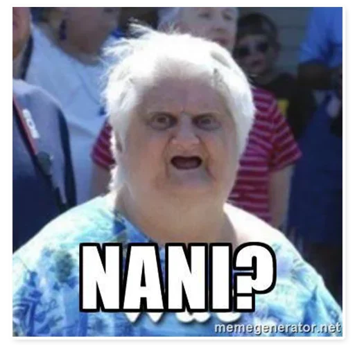 N-Nani?! Meme Mega Pack (by @zumbertinho) sticker 6