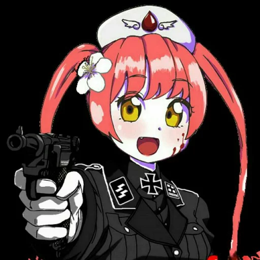 Nazi Anime Girls sticker 4