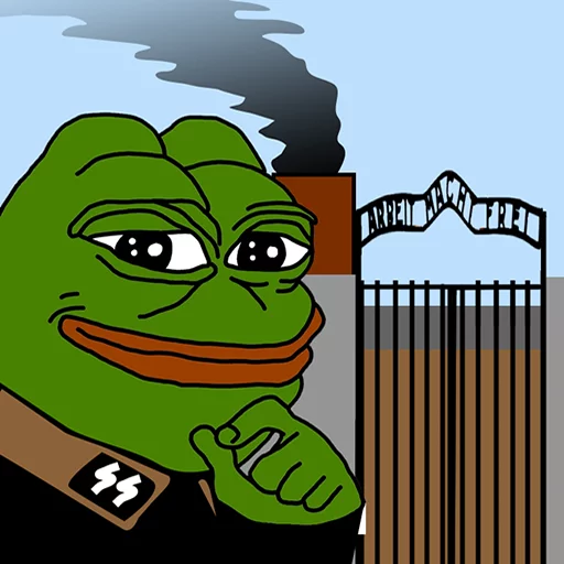 Nazi Pepe 2.0 sticker 2