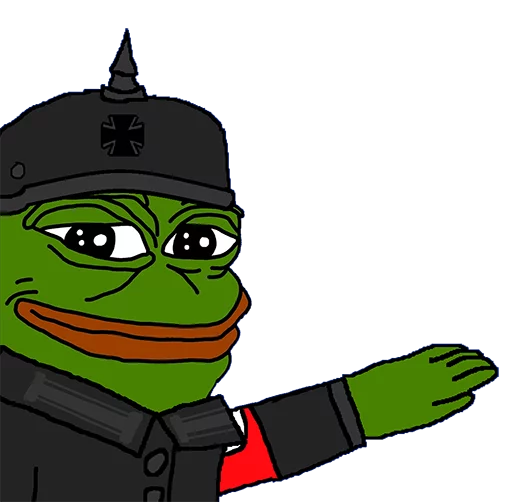 Nazi Pepe 2.0 sticker 3