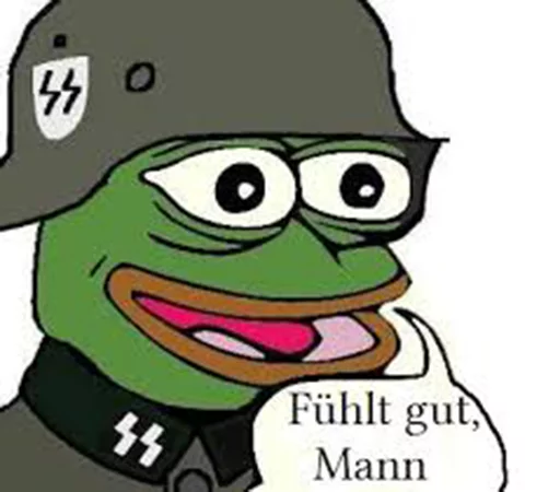 Nazi Pepe 2.0 sticker 4